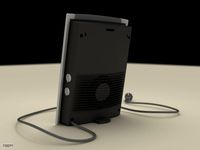Fan heater cooler3d model