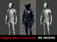 Biker3d model