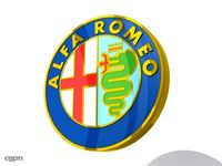 Alfa Romeo Logo3d model