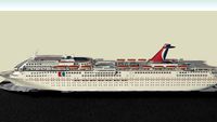 Carnival Fascination docked in Miami