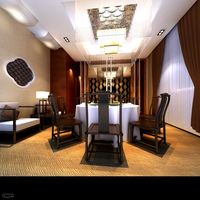 Restaurant Space 1523d model