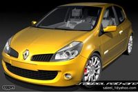 Renault Clio Sport3d model