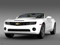 Chevrolet Camaro NeimanMarcus Convertible 20113d model