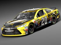 Nascar Toyota Camry DeWalt Matt Kenseth 20153d model