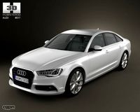 Audi A6 sedan 20123d model
