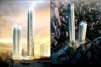 Skyscraper business center 0333d model