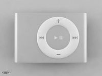2nd Generation iPod Shuffle3d model