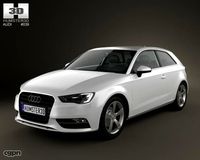 Audi A3 Hatchback 3-door 20133d model