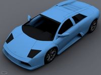 Muercielago Low Poly3d model