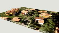 Ciudad de Vacaciones de Perlora, Calle Mieres 1-5 y 12-18