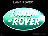 Land Rover 3d Logo3d model