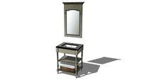 meuble vasque ST REMY, Maisons du monde. Réf: 121770 prix 790