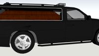 Funeral Coach Hearse Black Suburban