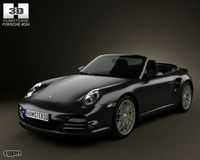 Porsche 911 Turbo S Cabriolet 20113d model
