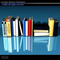 Books new3d model