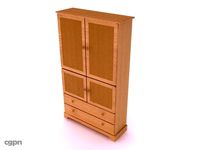 Media Cabinet3d model