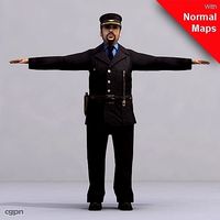 WMan0005-FBX/ Rigged Models for Motionbuilder 7.03d model