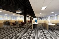 Detailed Office Building Interior Scenes3d model