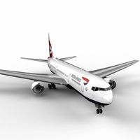 B767-300 British Airways3d model