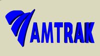 3-D Amtrak Logo