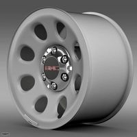 GMC Yukon Police rim3d model