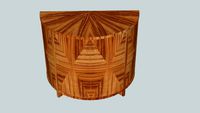 Demi Lune Cabinet