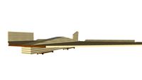 Cadboard and Wood glider