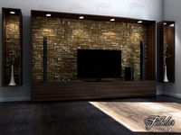 TV cabinet 083d model