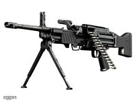 MG4 Light Machinegun MG433d model