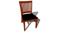 Courtroom Chair Upholstered