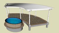 Curved Pergola