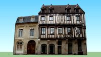Bâtiments dans la Rue de l'Amiral Roussin