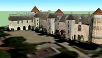 castelo medieval francês. ARTvirtual (084) 9134-6835