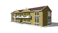 small apartment building