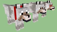 Minecraft Wolves by Zapperier