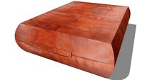 Coussin de sol cuir, Maisons du monde. Réf: 129.894 Prix:139