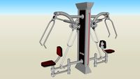 EQUIPAMENTO MUSCULAÇÃO 6