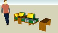 Cama turca mod. Nagor, diseño de Gonetxea