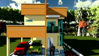 RESIDÊNCIA 3D. ARQUITETURA