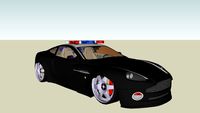 Astion martion police car