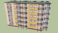 Block of flats, 20-22A Wojska Polskiego St. in Torun