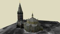 Aleksandr's Church modeled by Aleksandr Jakovlev