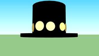 slashes top hat
