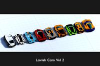 Lavish Cars 3D Models HD Vol 2