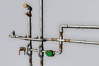 Metal Water Pipes
