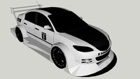 Mazda Axela DTM Car