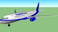TransPacific Airlines Boeing 737-800