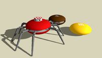 m&m micro spider