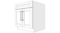 Sink Base 27D DRPD