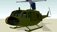 BELL :UH-1-Huey -US-MARINS